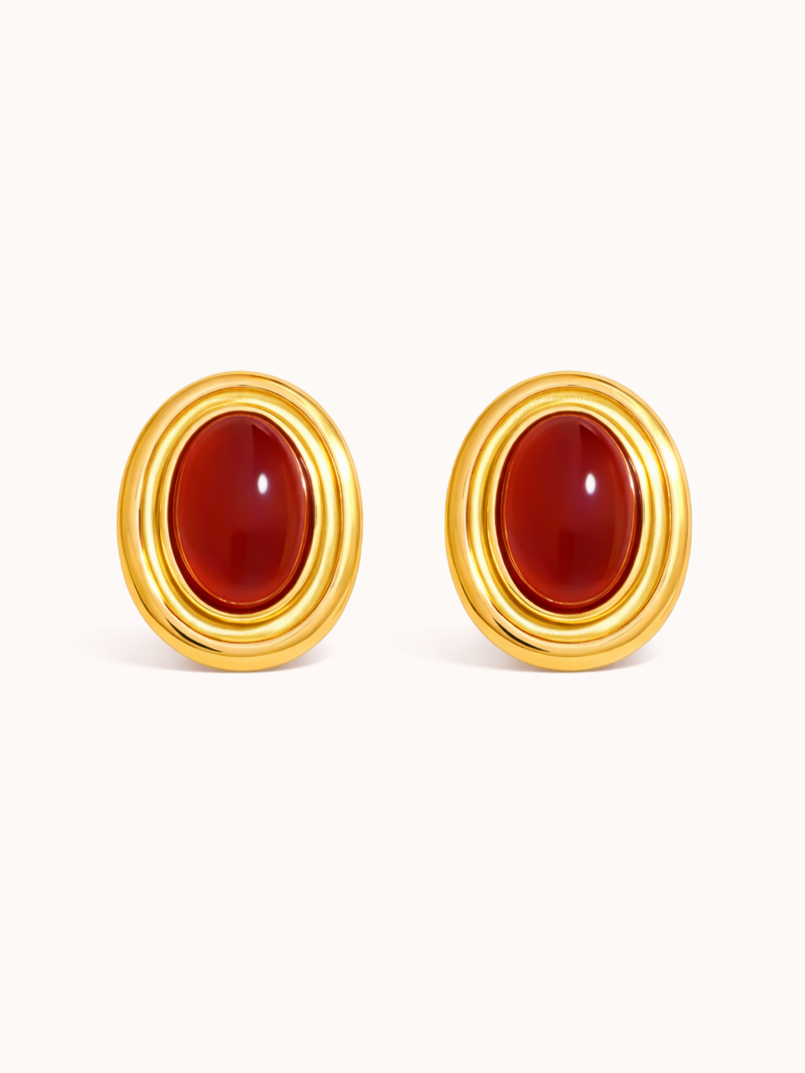 Empress Oval Earrings