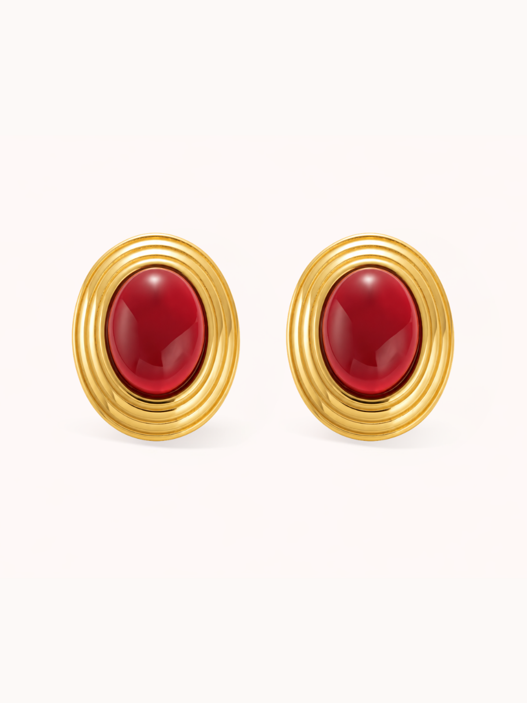 Empress Oval Earrings